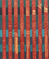 Untitled,
1995, acrylic and oil on canvas, 60cm x 73cm