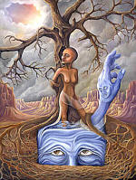 Fear - Oil on Canvas, 2000